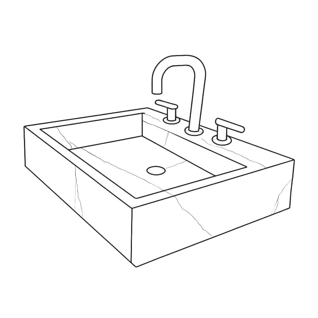Zodo counter top basin