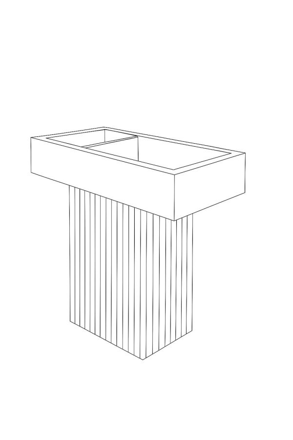 Zodo Pedestal Basin - Image 3
